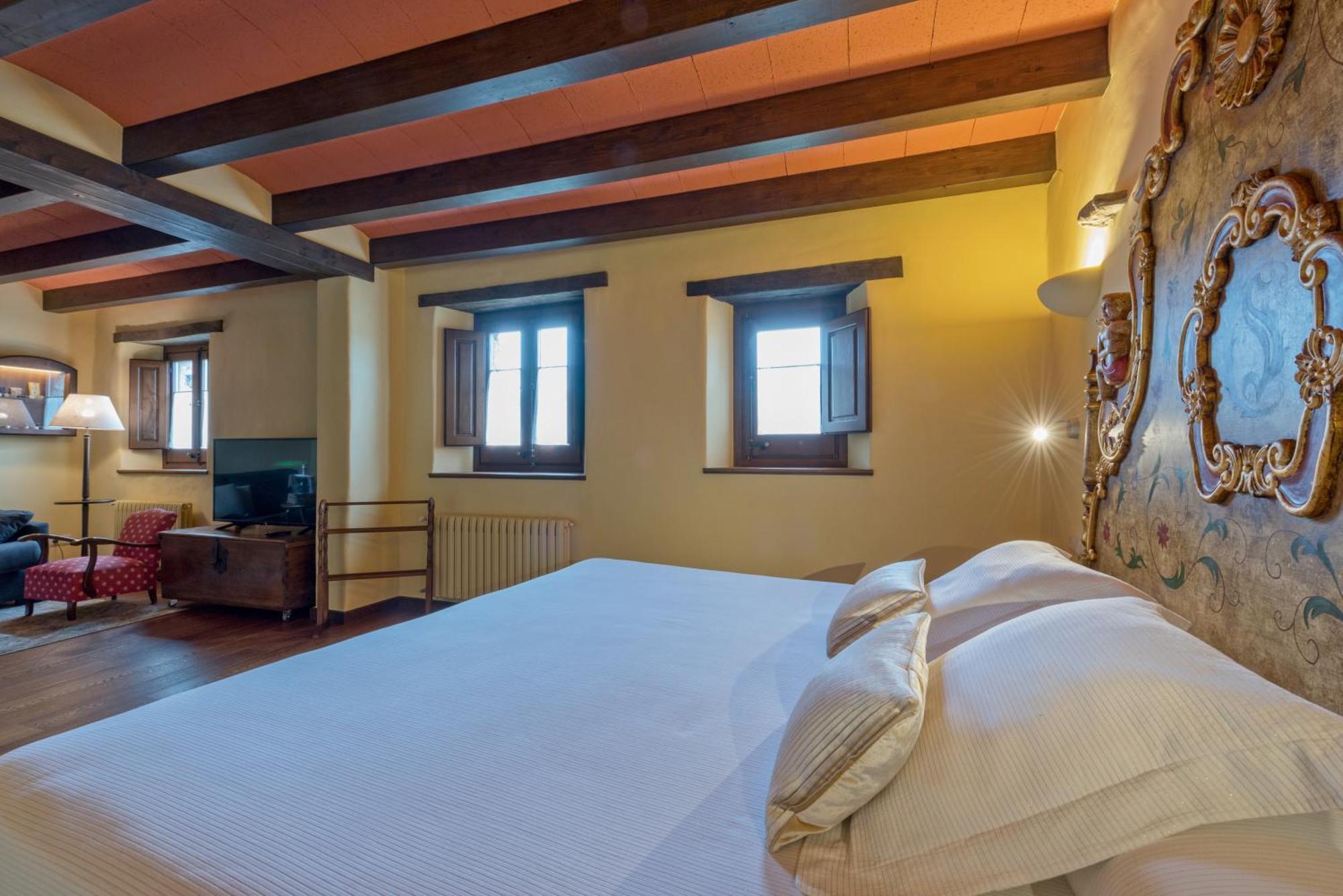 Hotel Cal Sastre Santa Pau Oda fotoğraf