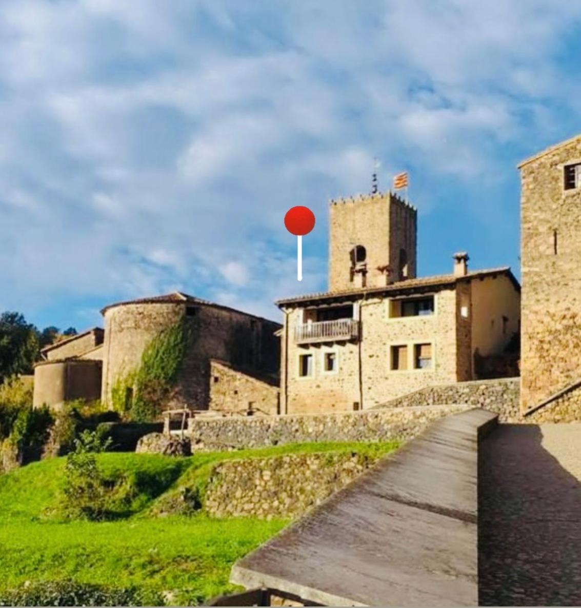 Hotel Cal Sastre Santa Pau Dış mekan fotoğraf